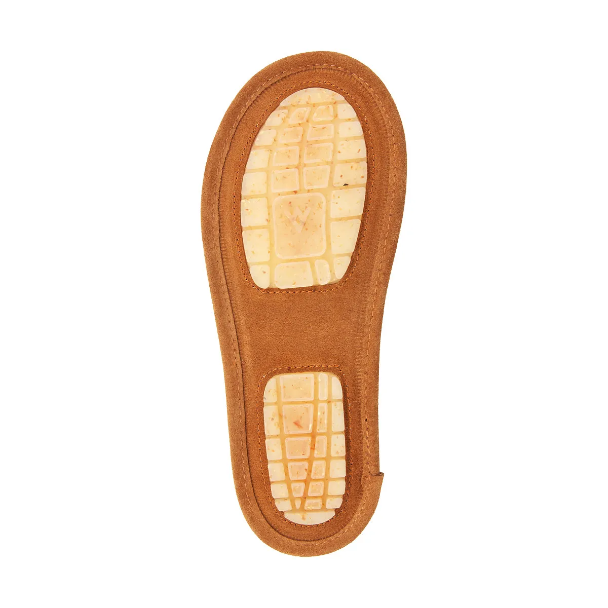 ABBY NOUGAT-WHITE women's sheepskin slippers