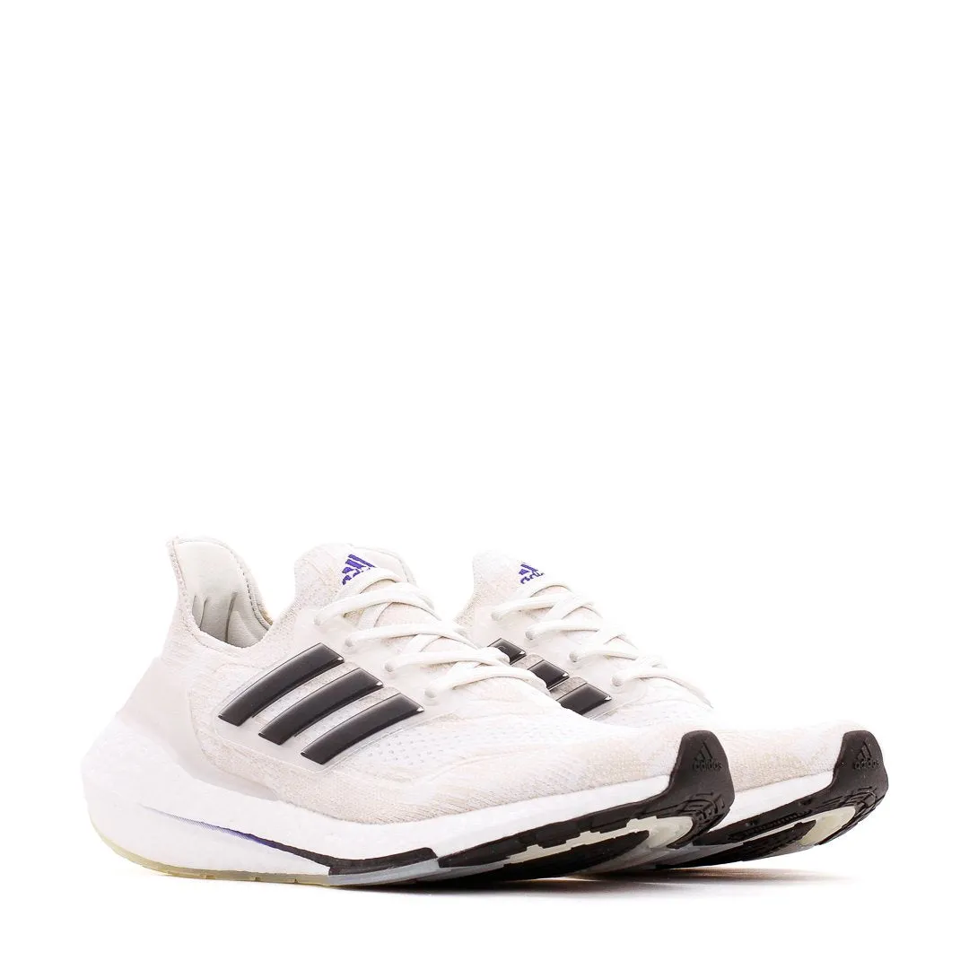 Adidas Running Women Ultraboost 21 Primeblue Non Dye Black White FY0838