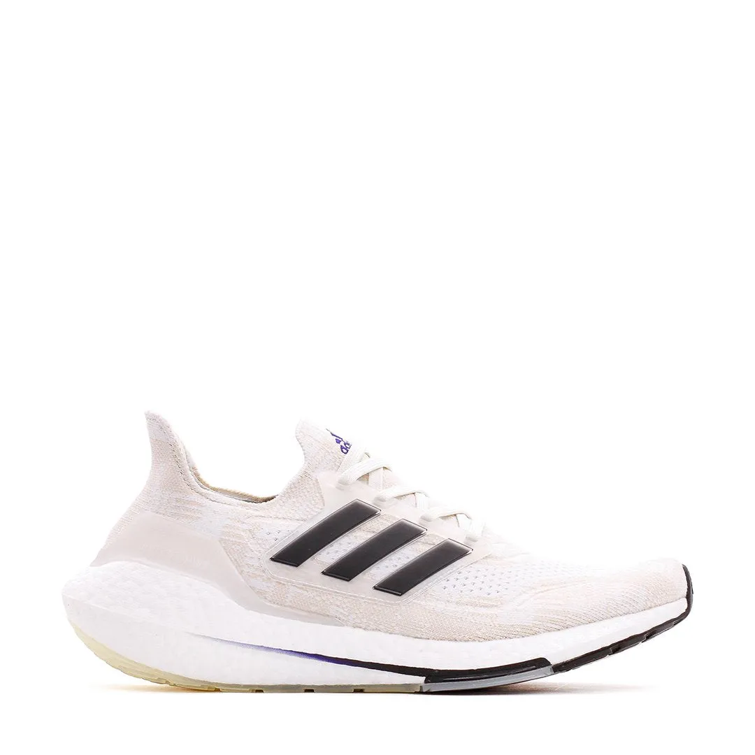Adidas Running Women Ultraboost 21 Primeblue Non Dye Black White FY0838