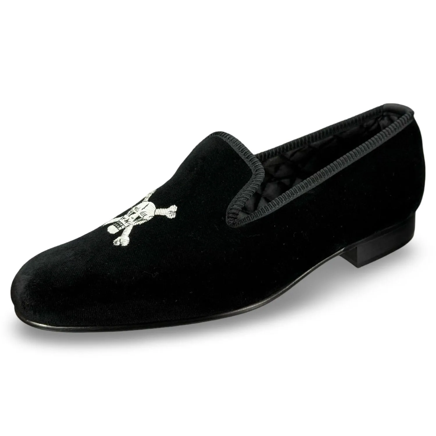 Albert Skull & Crossbones Formal Slipper