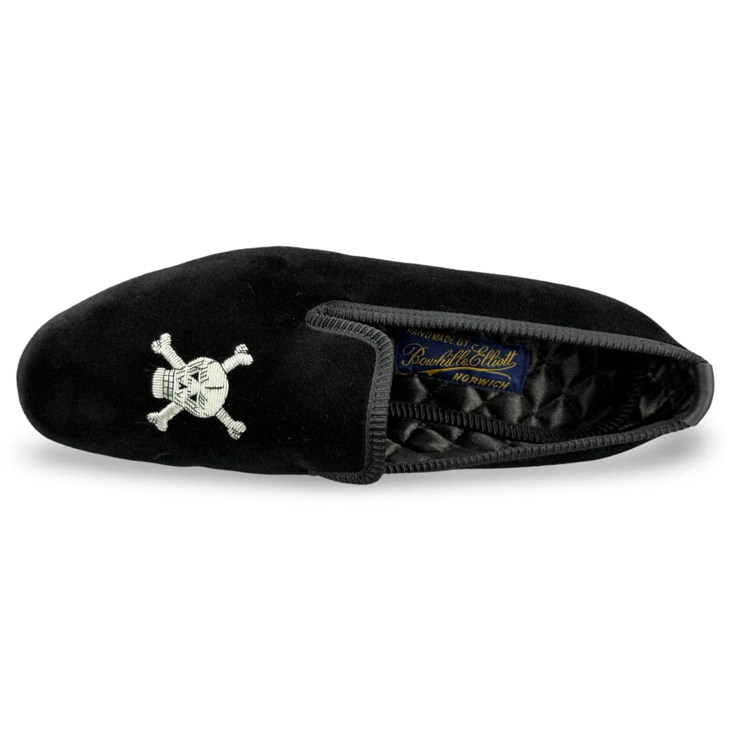 Albert Skull & Crossbones Formal Slipper