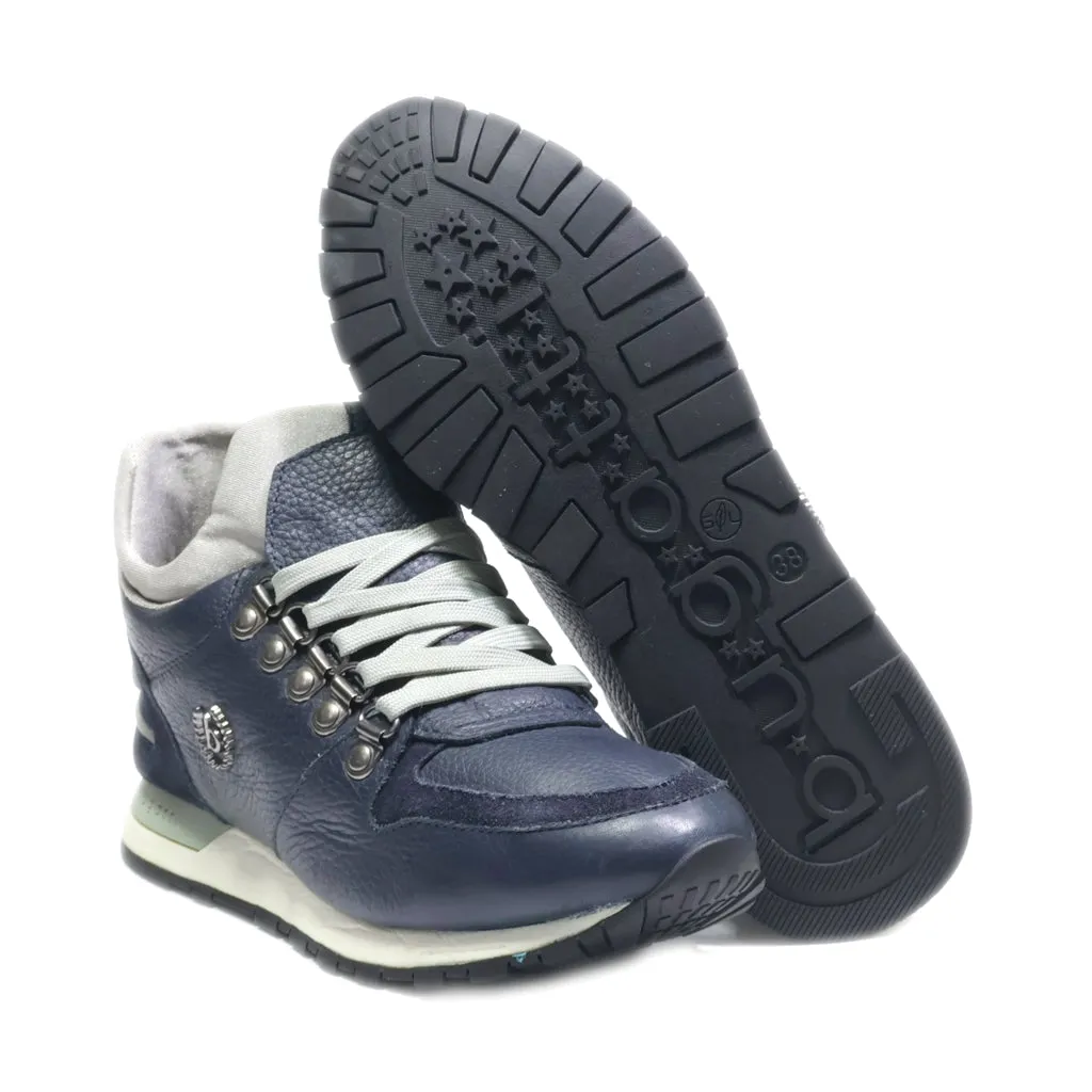 Bugatti Low-Top Sneakers Leather Blue Colour For Women