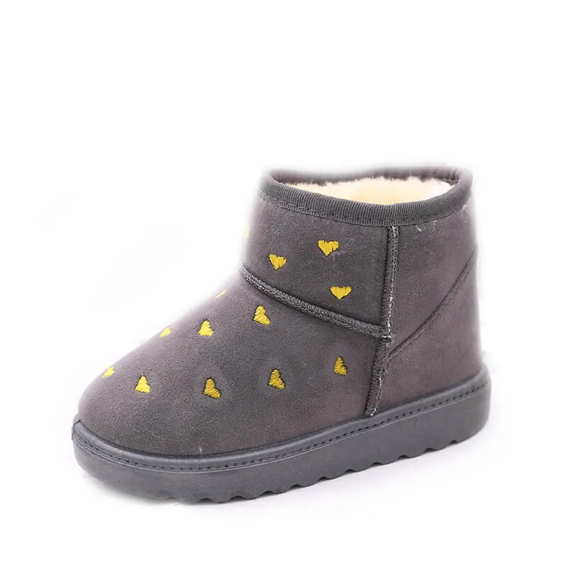 Children Winter Snow Boots Warm Non-slip Lovely Boots