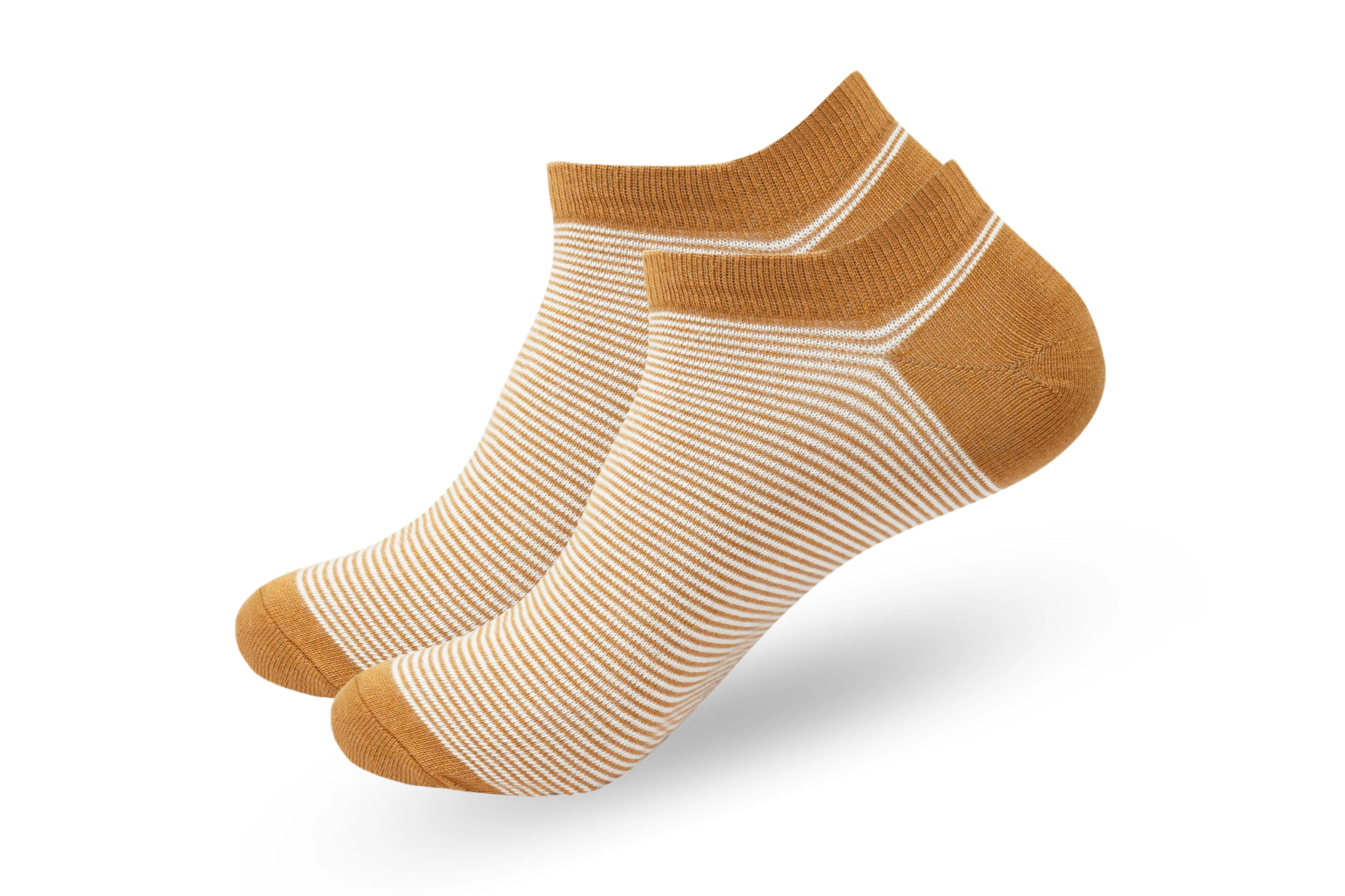 Men’s Striped Lowcut Ankle Socks