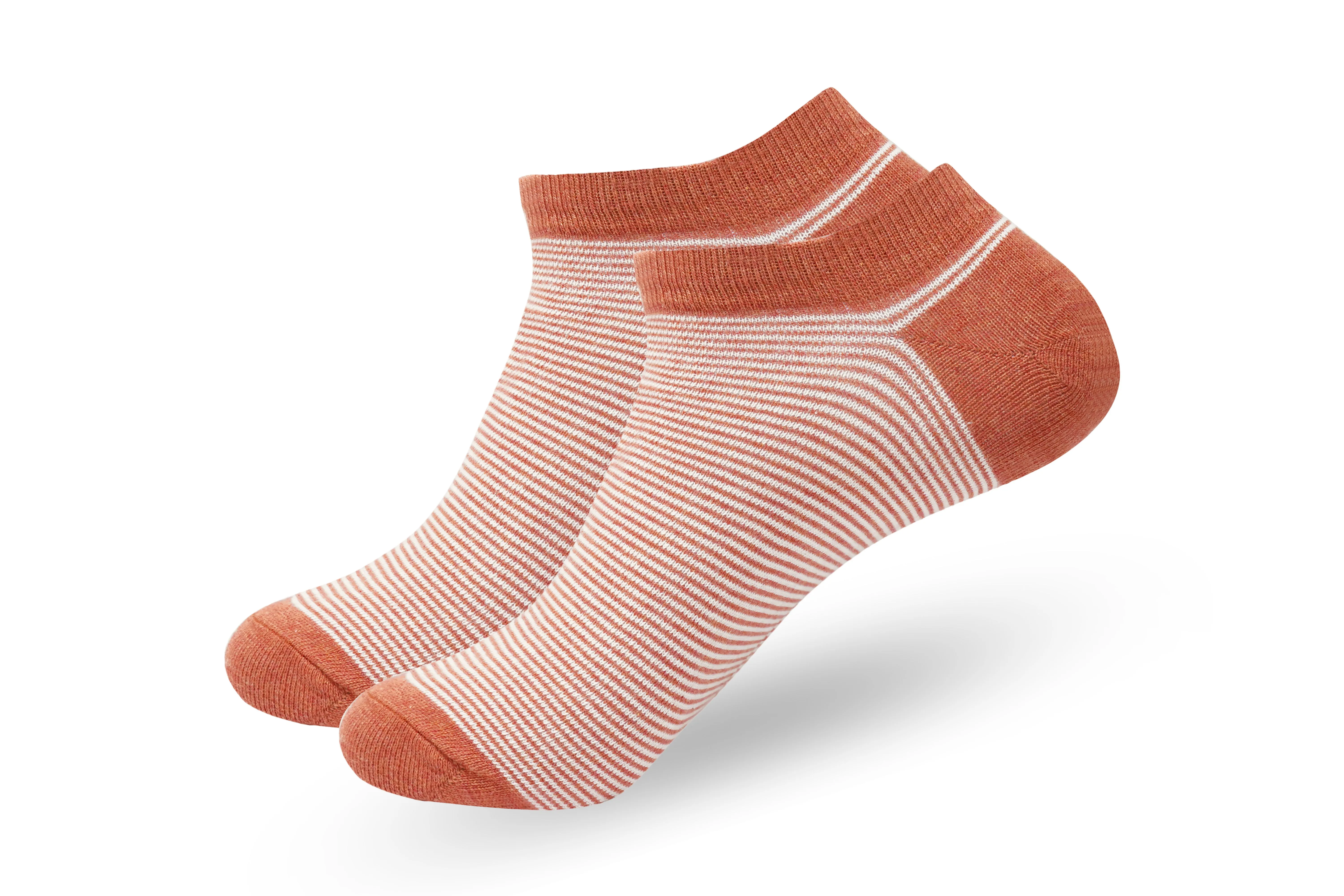 Men’s Striped Lowcut Ankle Socks