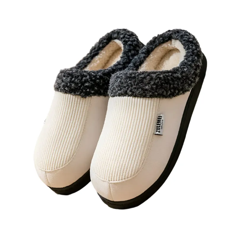 Men's Winter Home Indoor Cotton Slippers