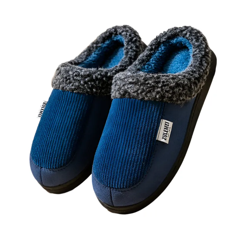 Men's Winter Home Indoor Cotton Slippers