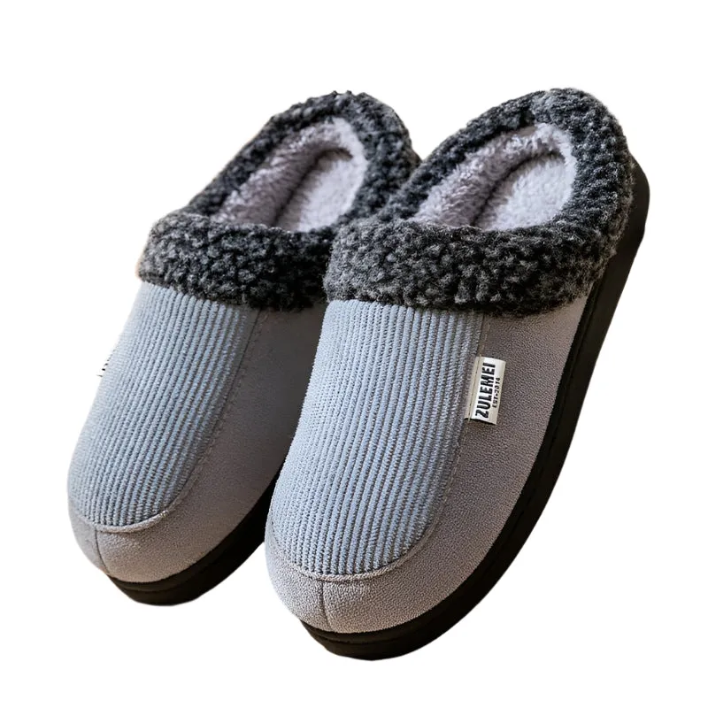 Men's Winter Home Indoor Cotton Slippers