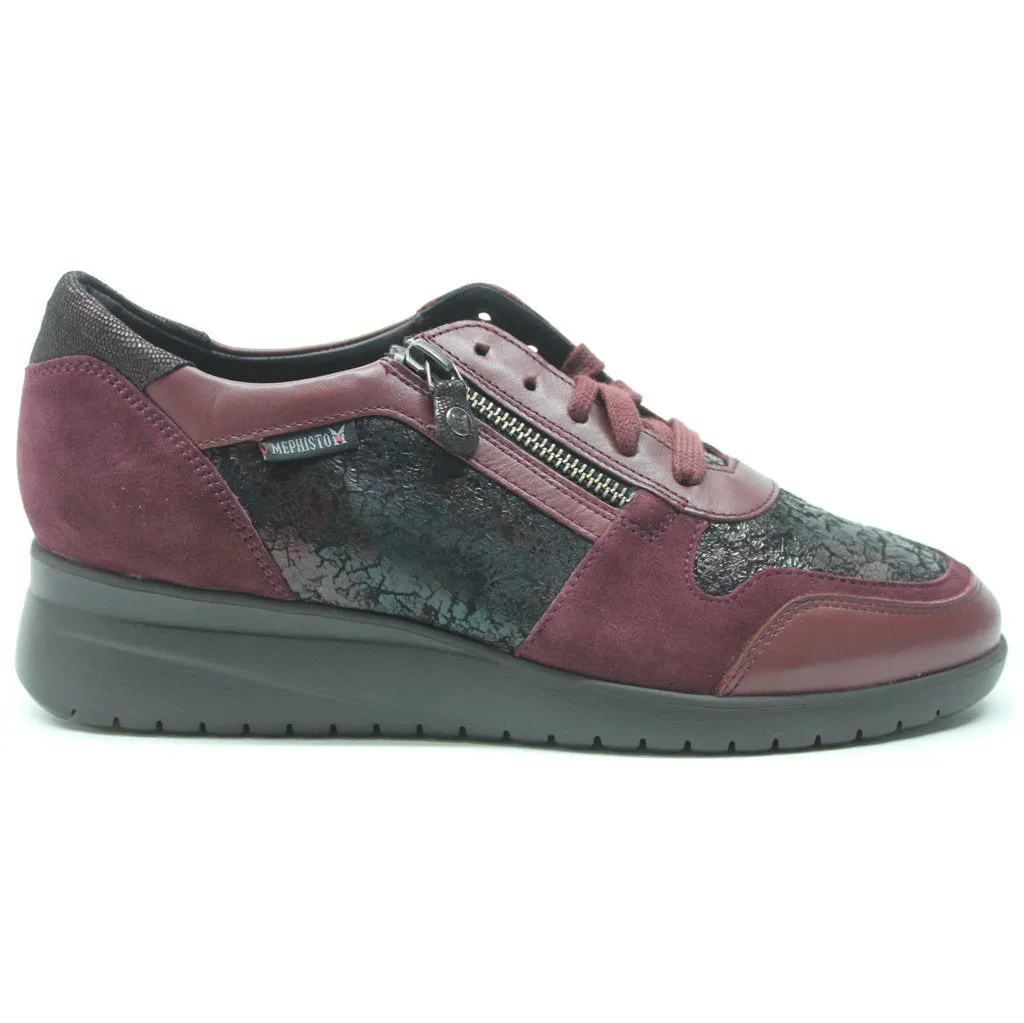 Mephisto Iasmina Nubuck Leather Women's Trainers