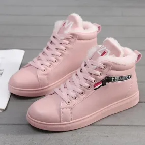 Plush Snow Fur Boots