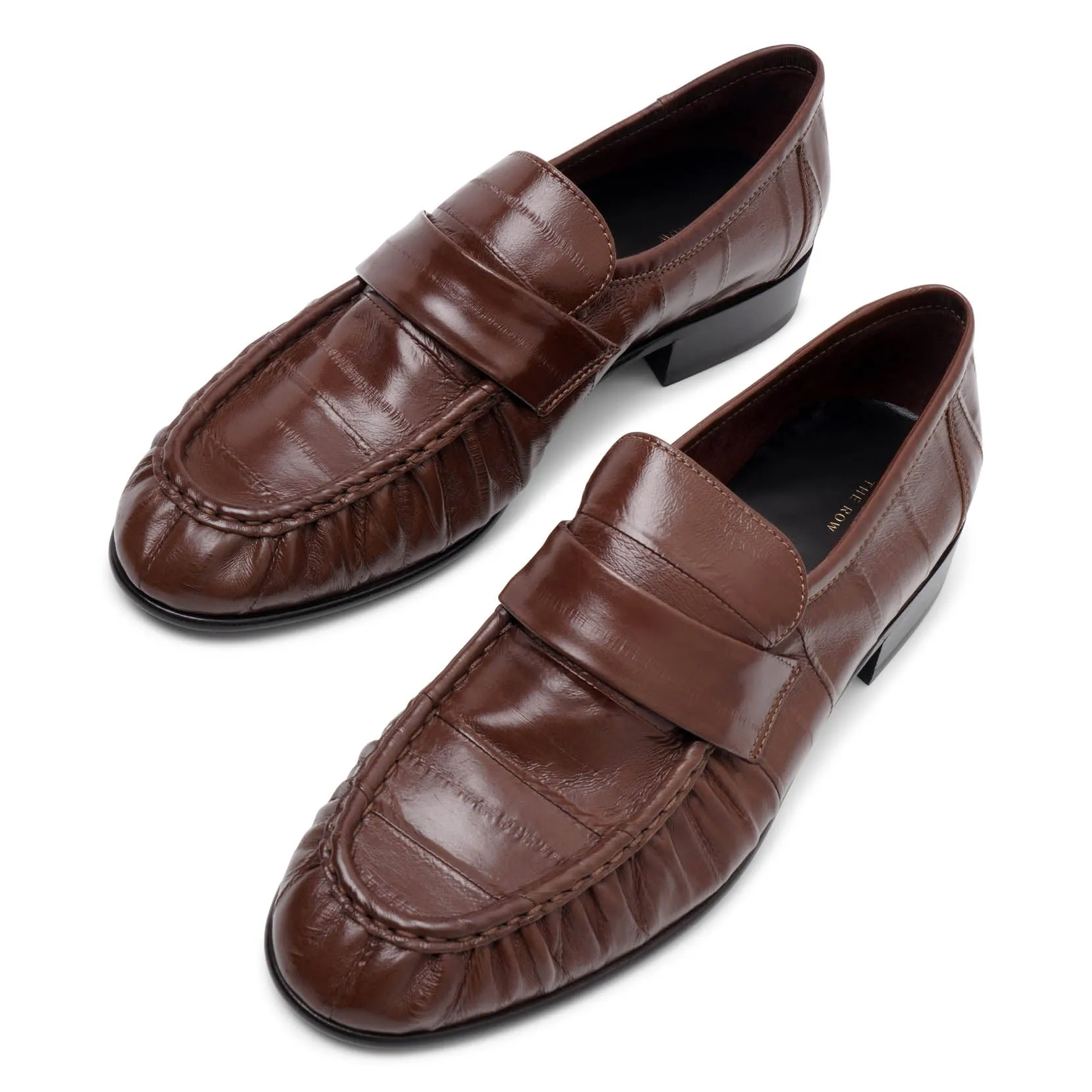 Soft light brown loafers