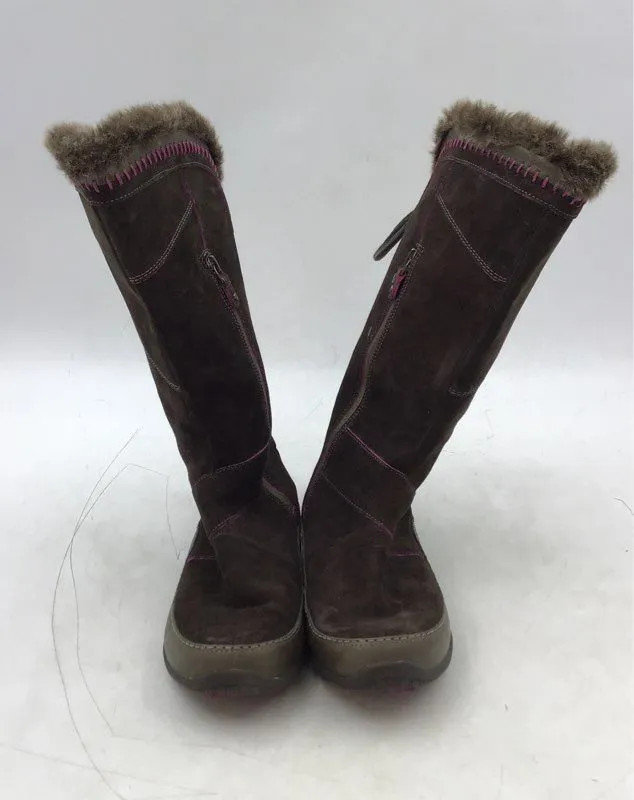 The North Face Women's Brown Snow Boots - Size 6