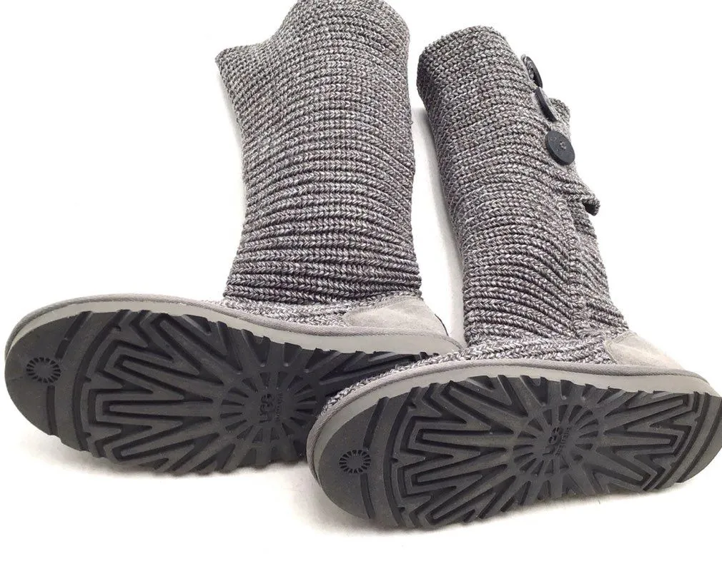 UGG Women's Cardy 5819 Gray Snow Boots - Size 7