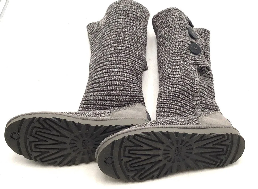 UGG Women's Cardy 5819 Gray Snow Boots - Size 7