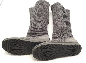 UGG Women's Cardy 5819 Gray Snow Boots - Size 7