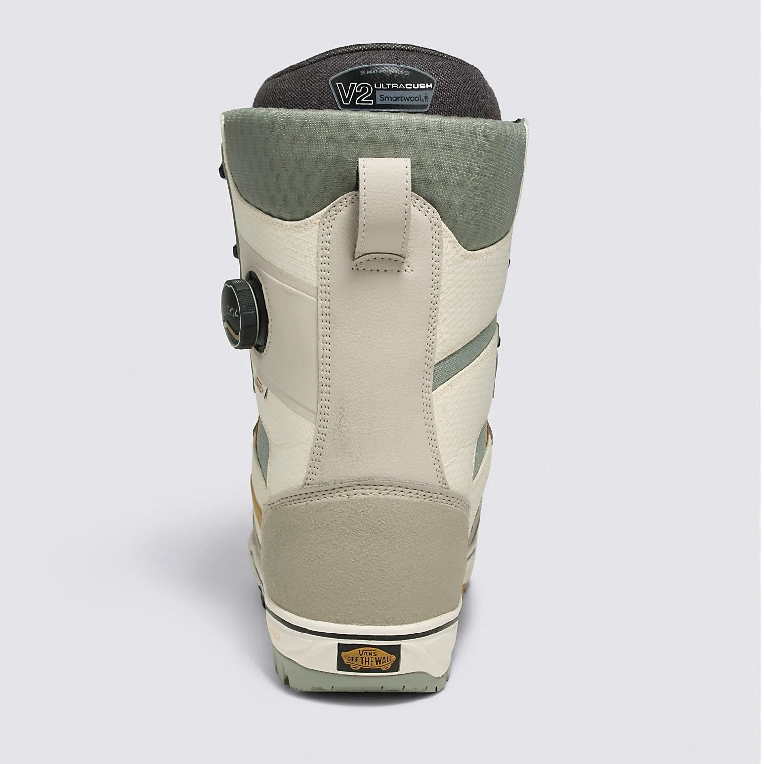 Vans Invado Pro x Darrel Mathes Snowboard Boots - Beige/Khaki