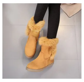 Women Winter Snow Boots Outdoor Slip-on Boot