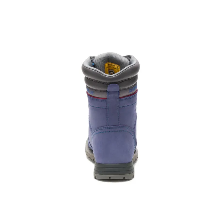 Women's Echo Steel-Toe Waterproof Work Boot Purple (Out Of Stock)